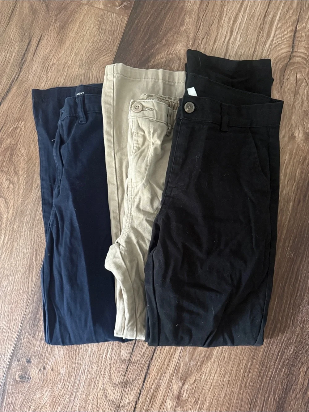 Boys uniform pants - Black, Navy & Khaki